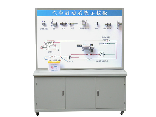 汽車(chē)起動(dòng)系統(tǒng)示教板、汽車(chē)起動(dòng)系統(tǒng)實(shí)訓(xùn)臺(tái)