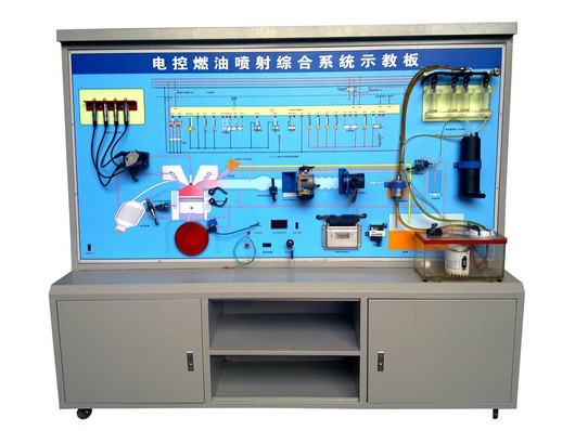 汽車(chē)傳感器系統(tǒng)考核裝置、電控燃油噴射綜合系統(tǒng)示教板