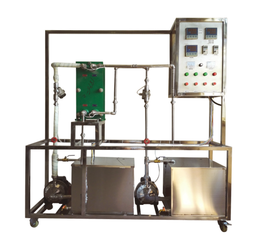 數字型液-液列板式換熱實驗裝置